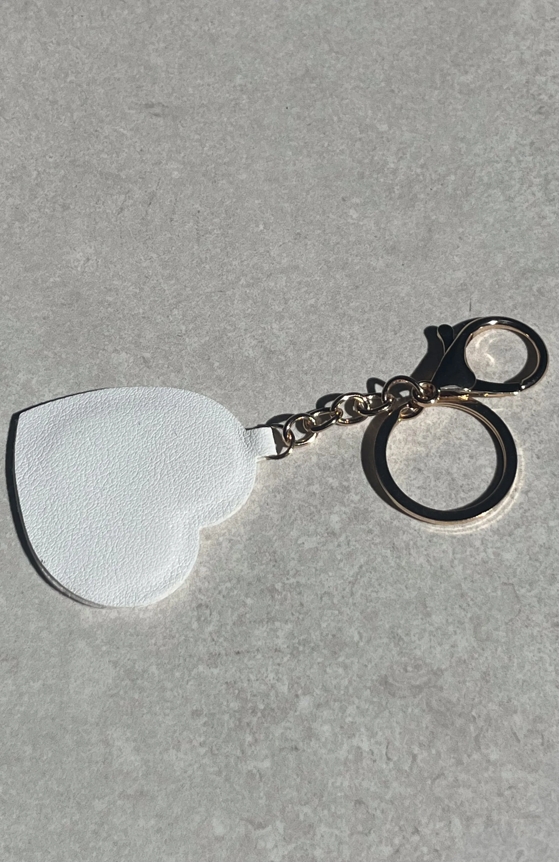 Haven Keychain White sold by White Fox Boutique product image thumbnail 4