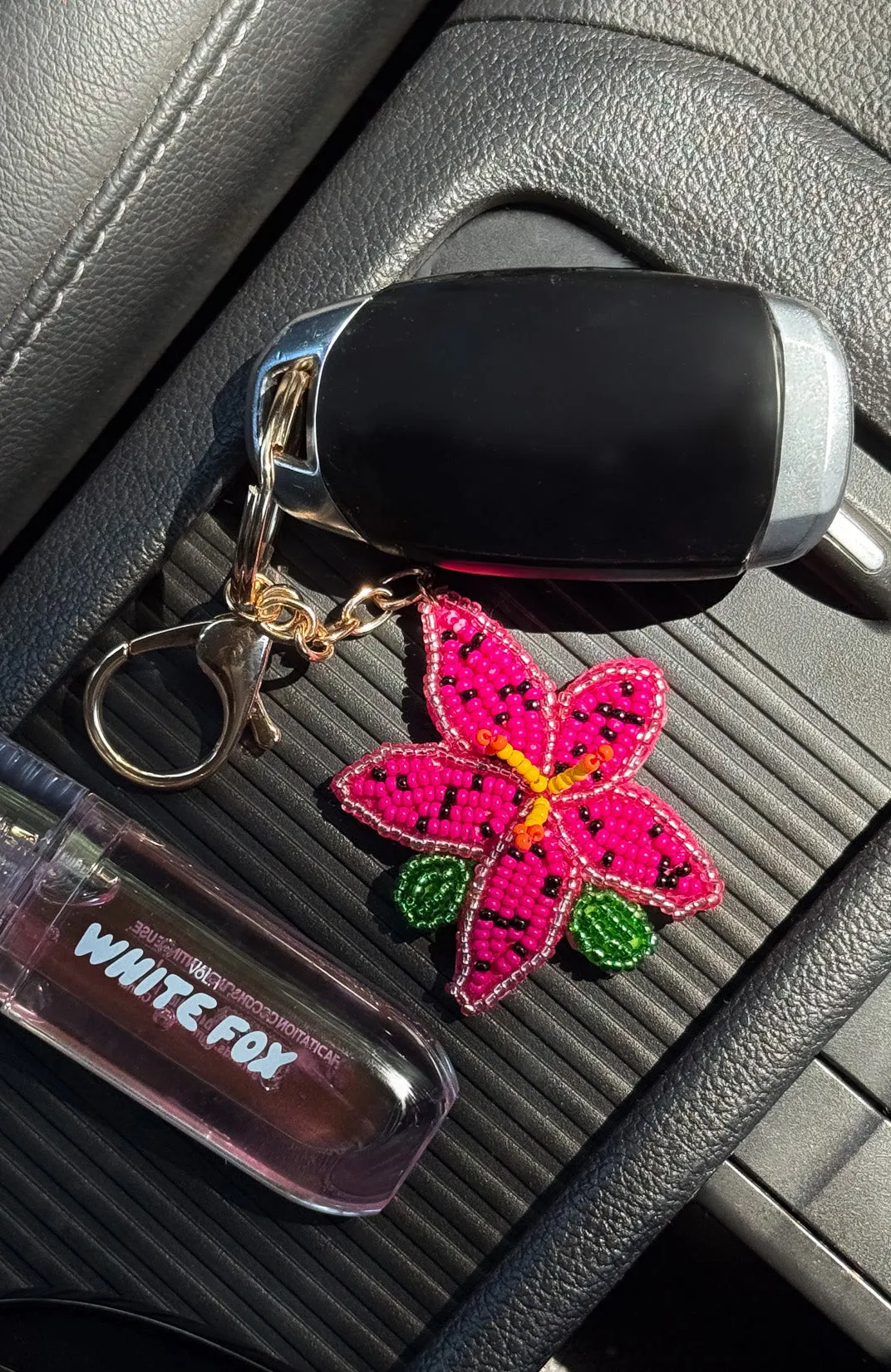 Codi Keychain Pink sold by White Fox Boutique