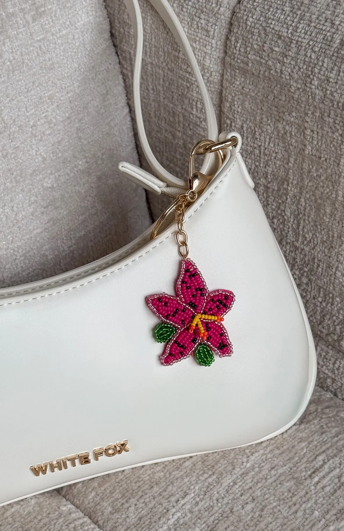 Codi Keychain Pink sold by White Fox Boutique product image thumbnail 2