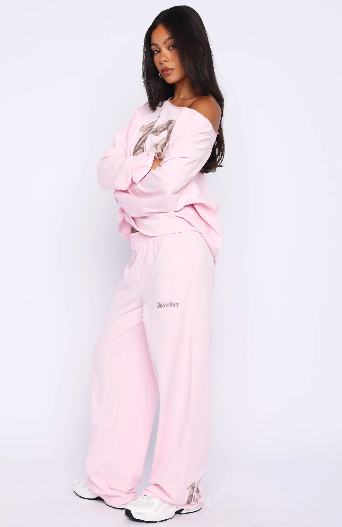 All A Dream Track Pants Pink sold by White Fox Boutique product image thumbnail 3