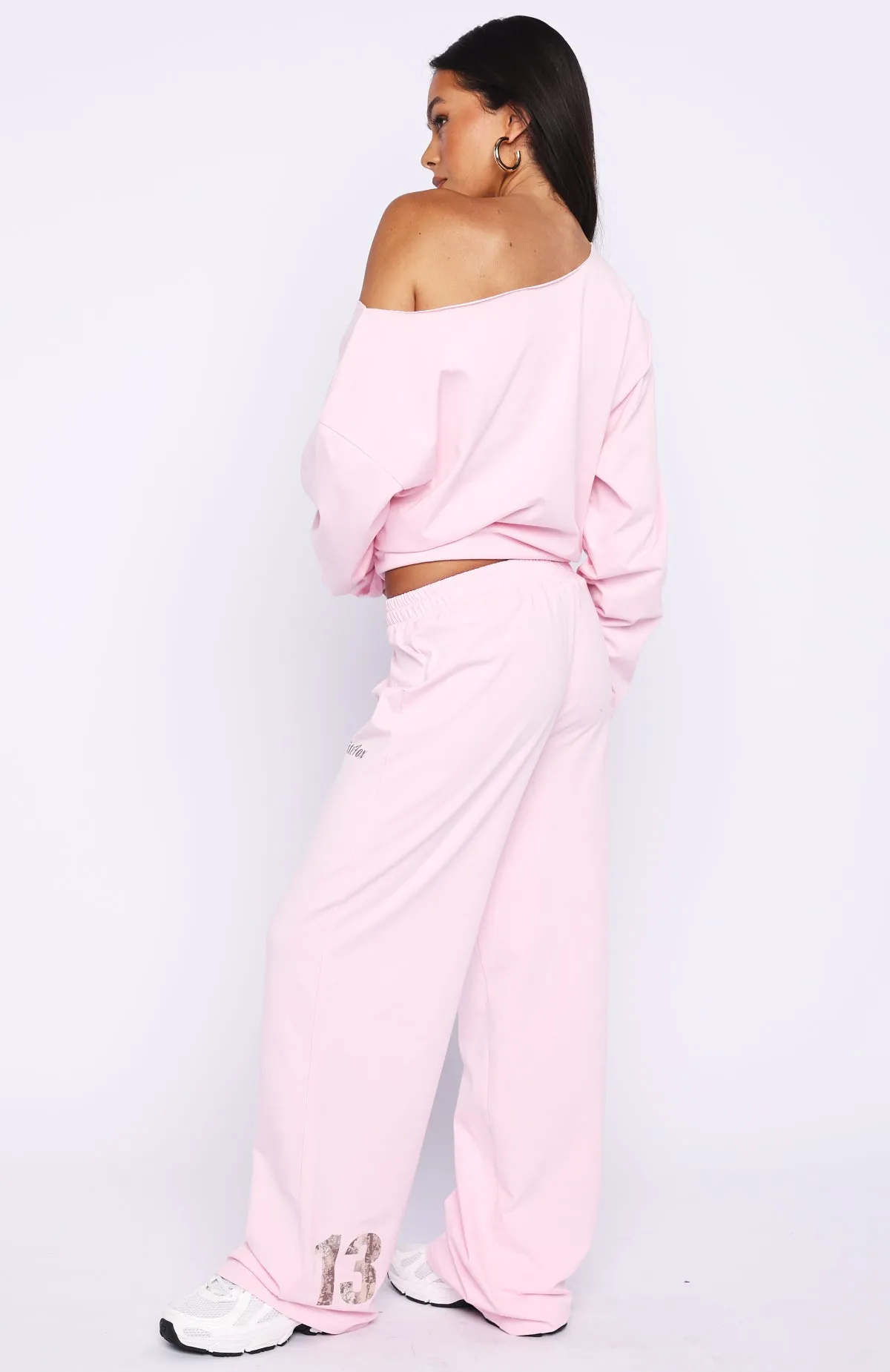 All A Dream Track Pants Pink sold by White Fox Boutique product image thumbnail 4