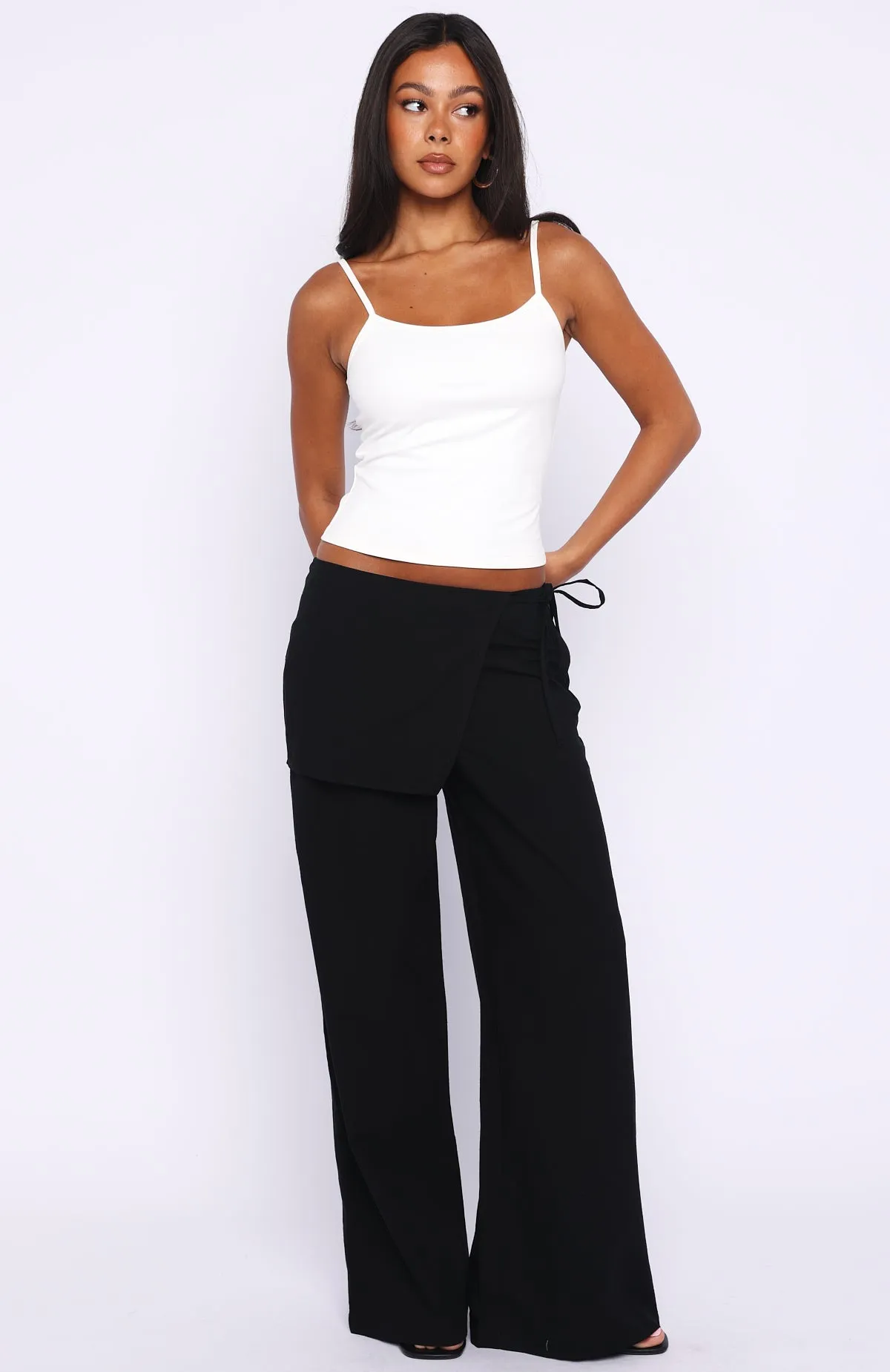 Off Beat Pants Black sold by White Fox Boutique product image thumbnail 3