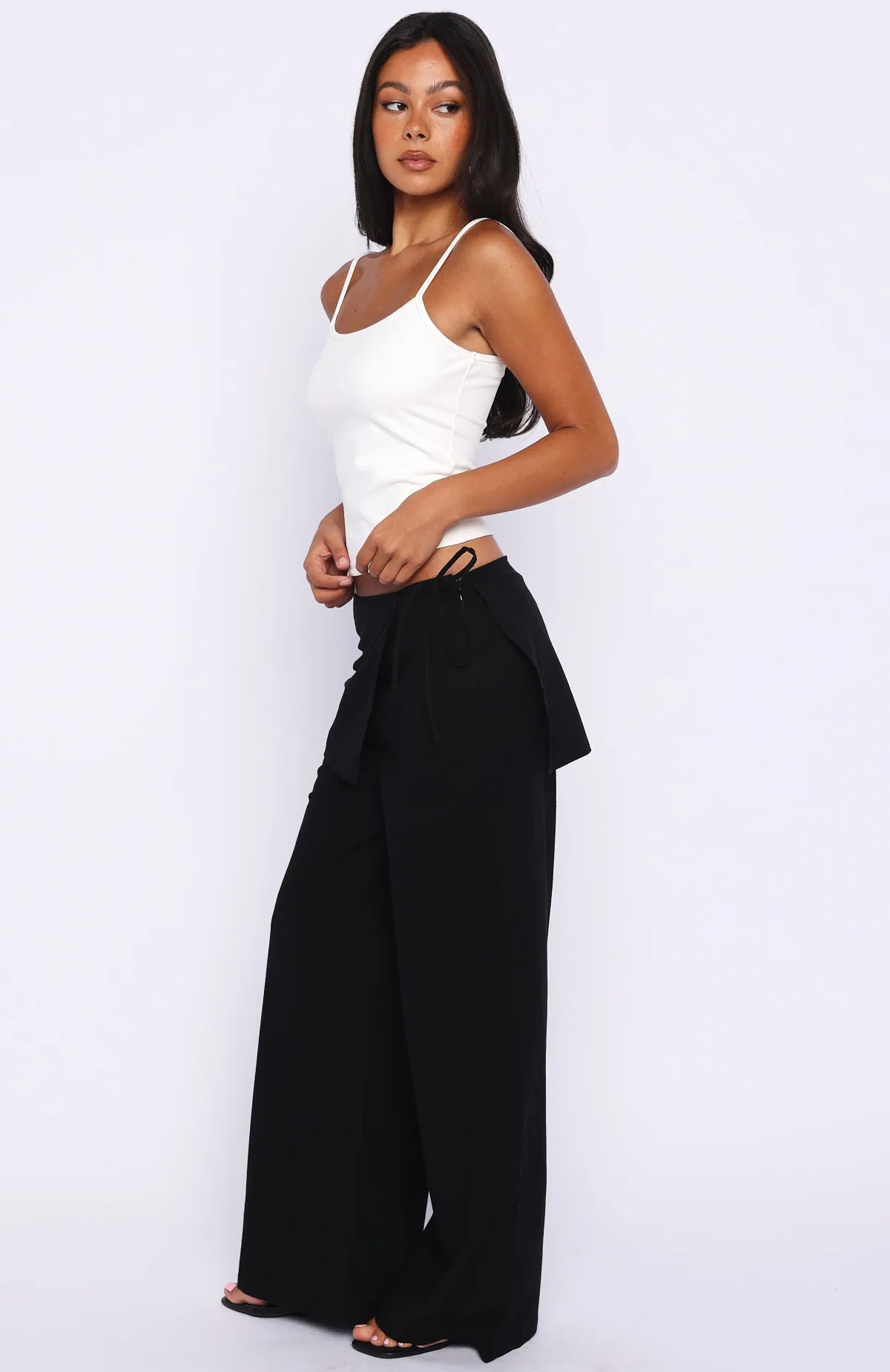 Off Beat Pants Black sold by White Fox Boutique product image thumbnail 4