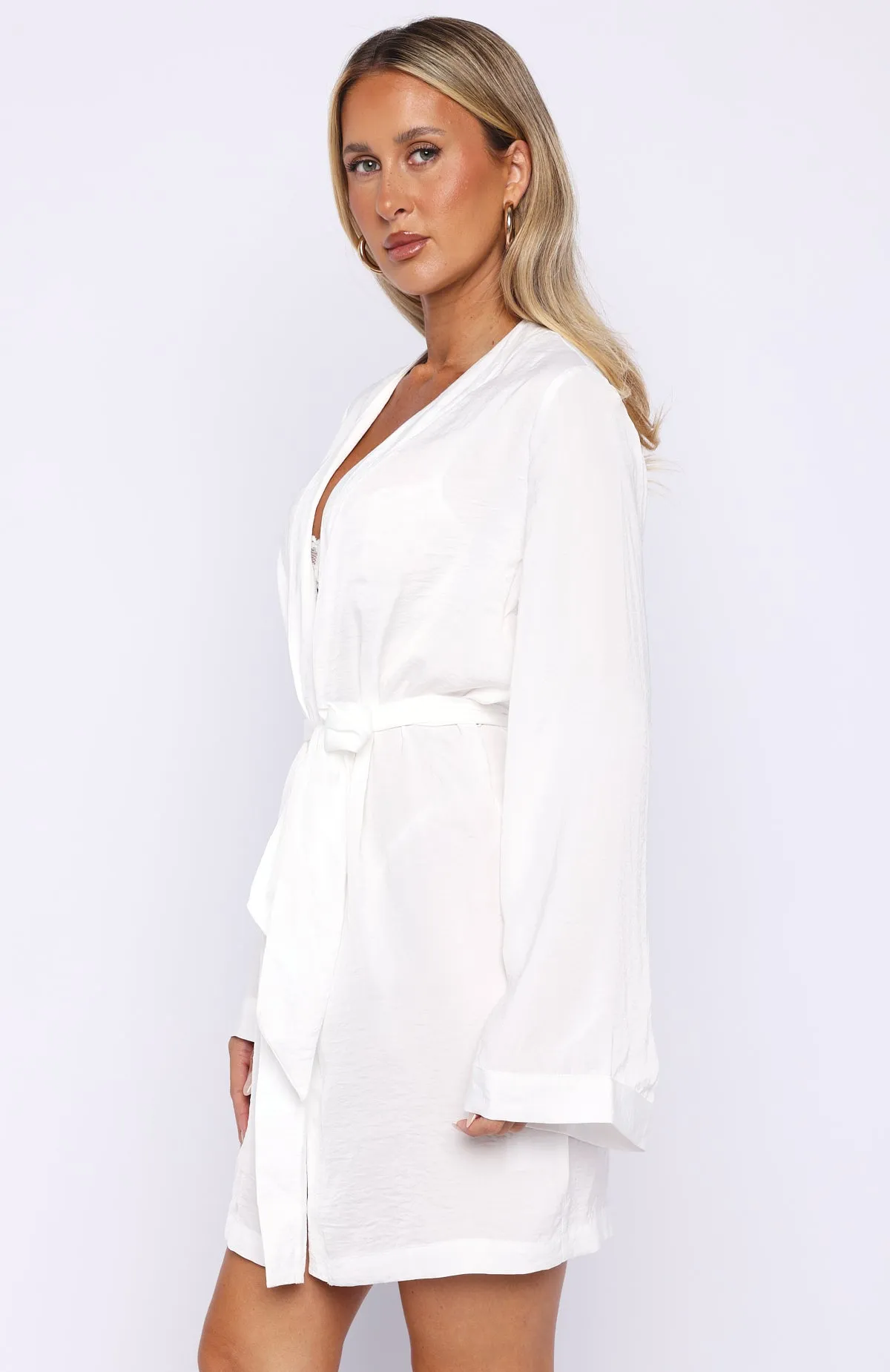 Bridal Party Robe White sold by White Fox Boutique product image thumbnail 3