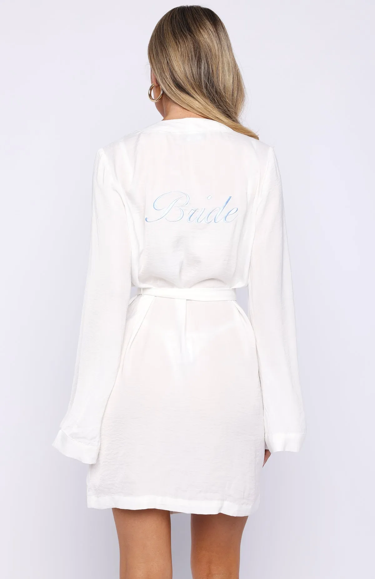 Bridal Party Robe White sold by White Fox Boutique product image thumbnail 4