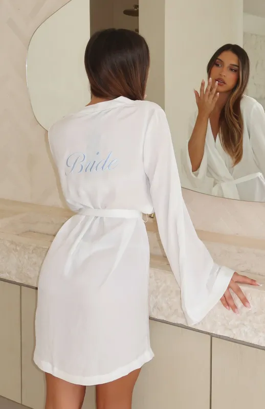Bridal Party Robe White sold by White Fox Boutique