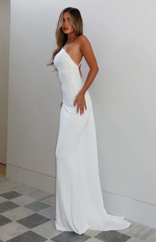 Our Love Story Maxi Dress Off White sold by White Fox Boutique