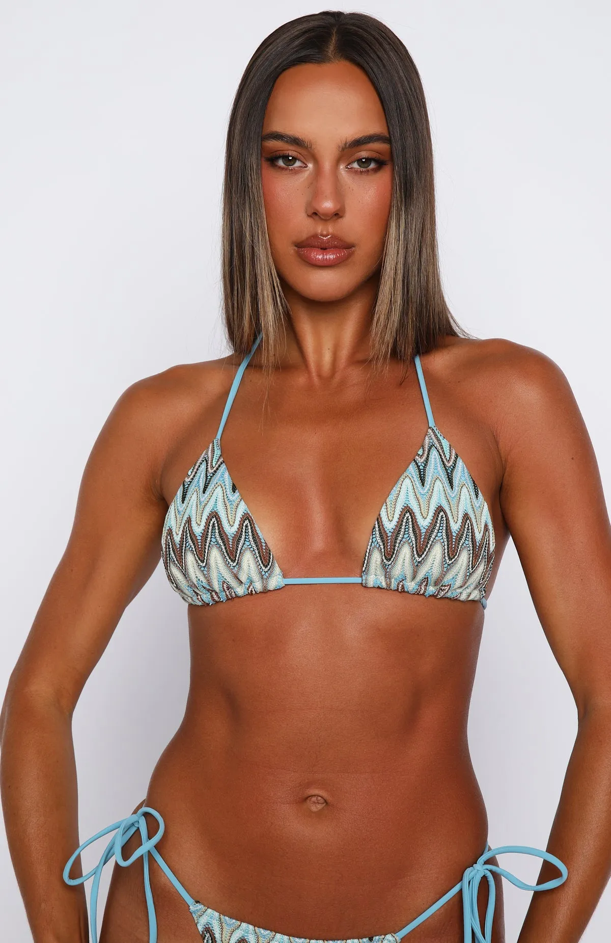Orlani Bikini Top Ocean Waves sold by White Fox Boutique product image thumbnail 2