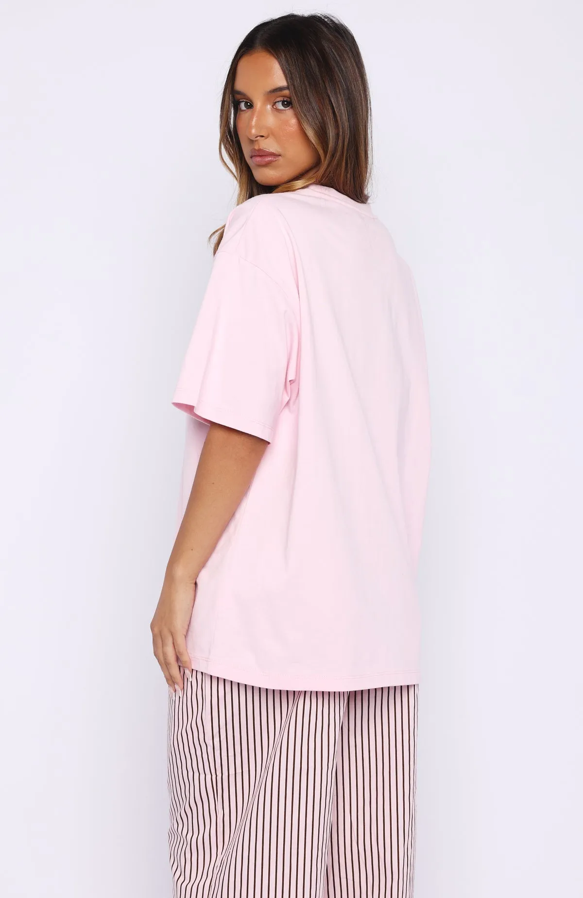 Seeing Stars Oversized Tee Pink sold by White Fox Boutique product image thumbnail 4