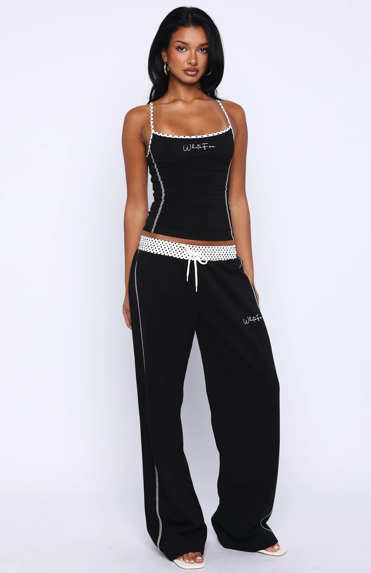 Pure Attraction Singlet Top Black sold by White Fox Boutique product image thumbnail 5