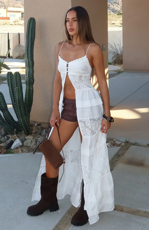 Lost Nights Top White sold by White Fox Boutique