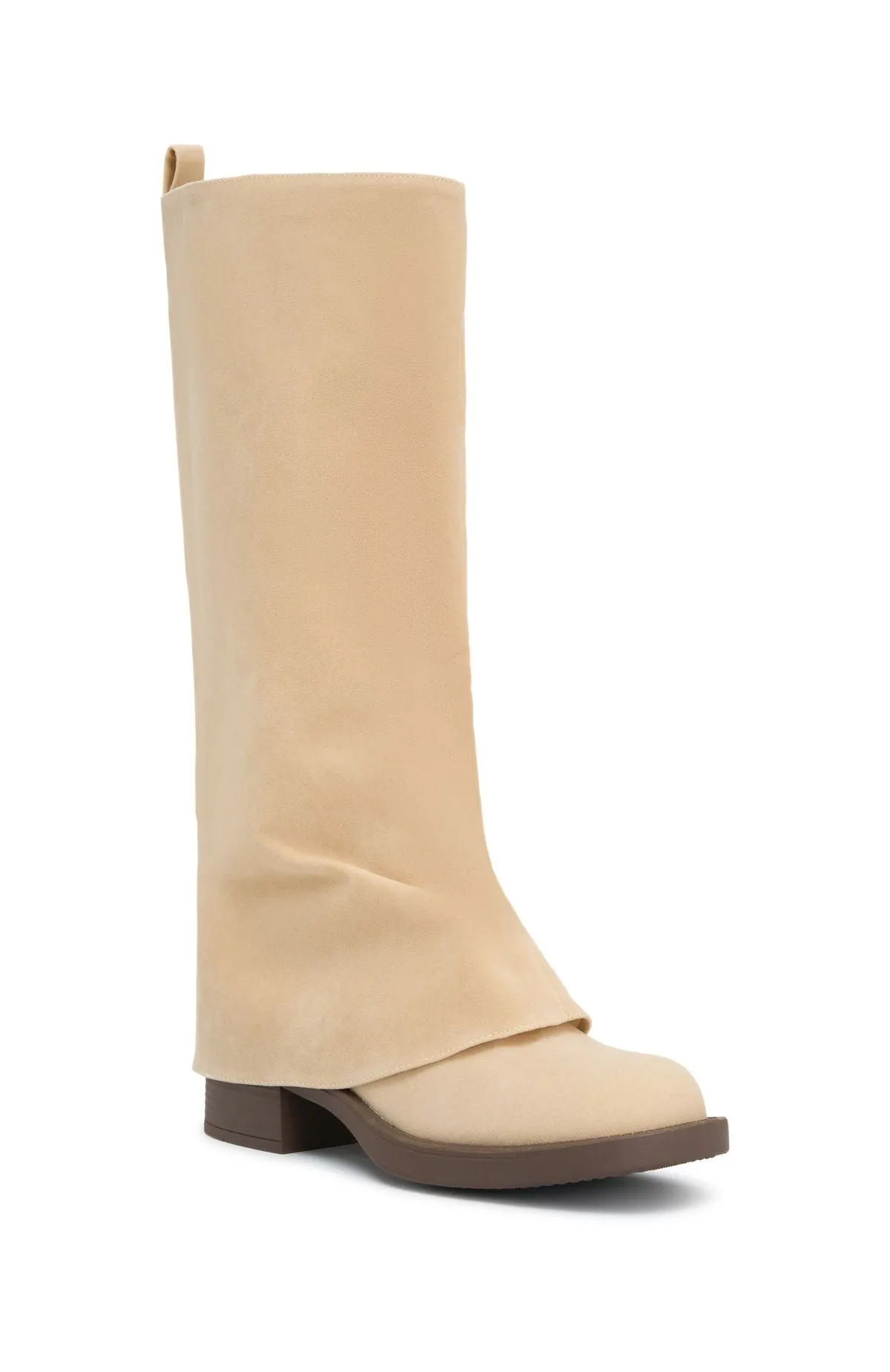 Tinashe Knee High Boots Sand sold by White Fox Boutique product image thumbnail 4