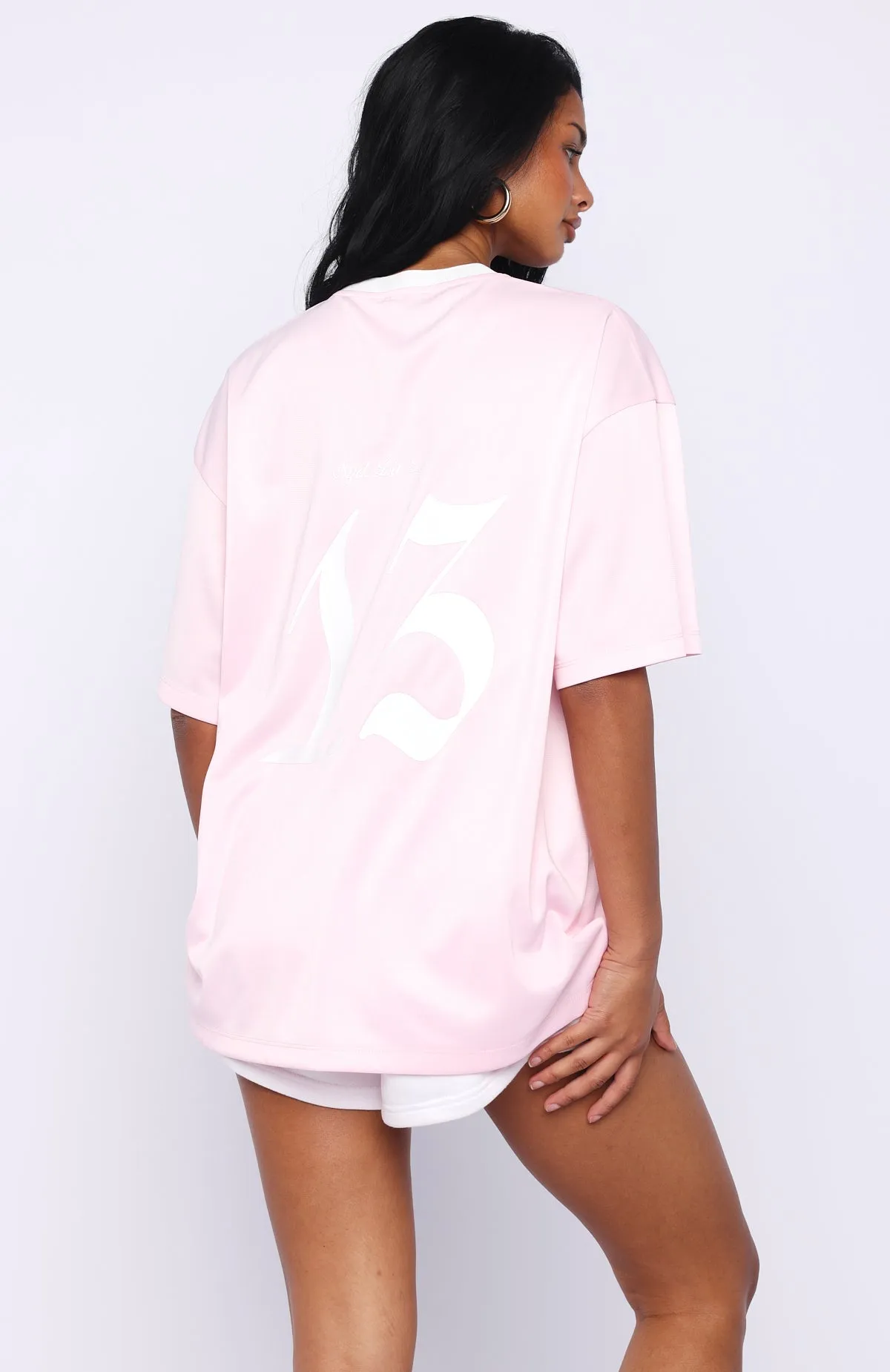 Came To Slay Oversized Jersey Pink sold by White Fox Boutique product image thumbnail 4