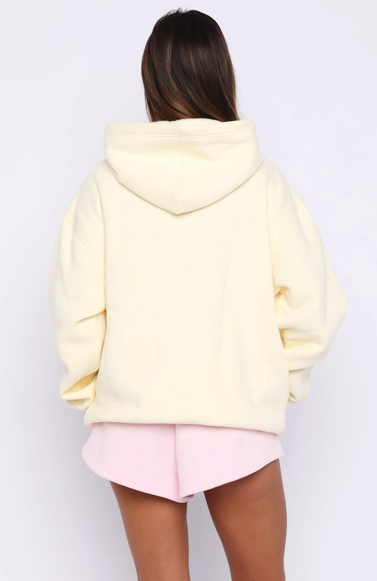 Sunkissed Bloom Oversized Hoodie Lemon sold by White Fox Boutique product image thumbnail 4