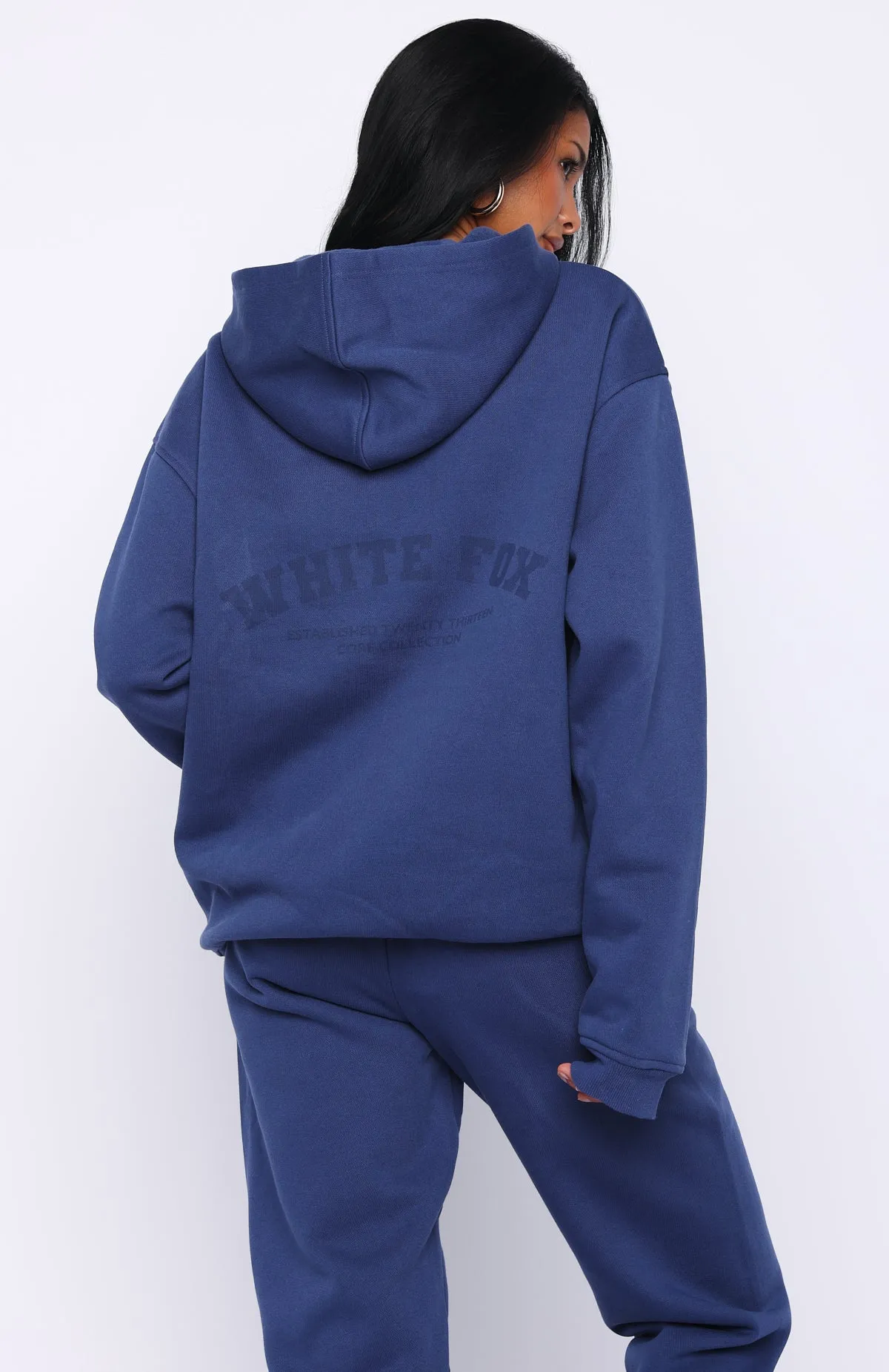 It's Your Chance Oversized Hoodie Navy sold by White Fox Boutique product image thumbnail 4