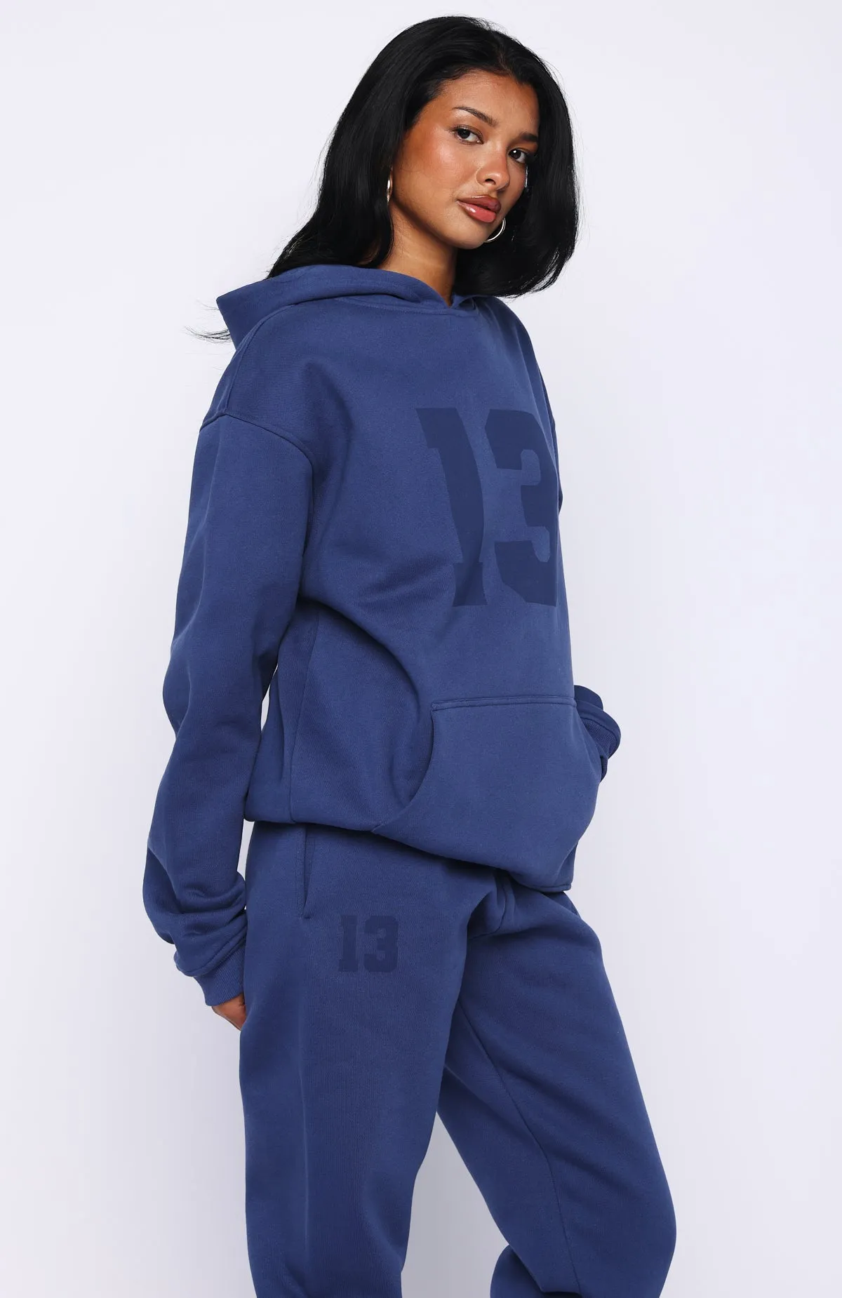 It's Your Chance Oversized Hoodie Navy sold by White Fox Boutique product image thumbnail 3