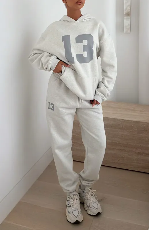 It's Your Chance Sweatpants Grey Marle made by White Fox Boutique