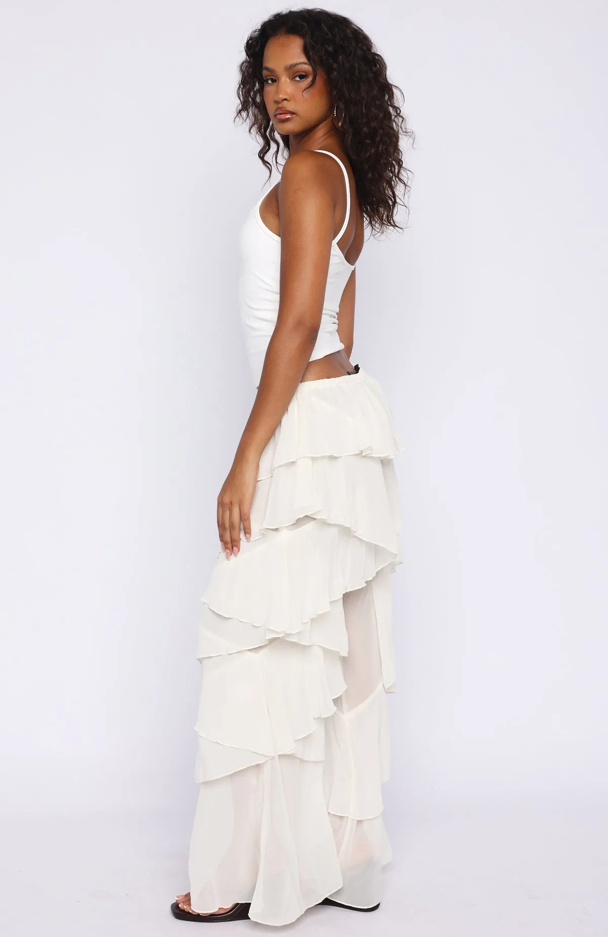 Bohemian Dream Pants Off White sold by White Fox Boutique product image thumbnail 4