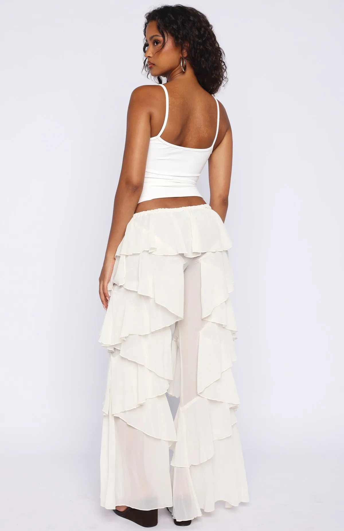 Bohemian Dream Pants Off White sold by White Fox Boutique product image thumbnail 5