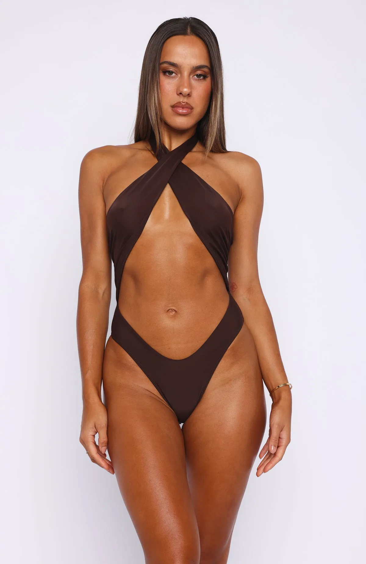 Esmeralda One Piece Espresso sold by White Fox Boutique product image thumbnail 2
