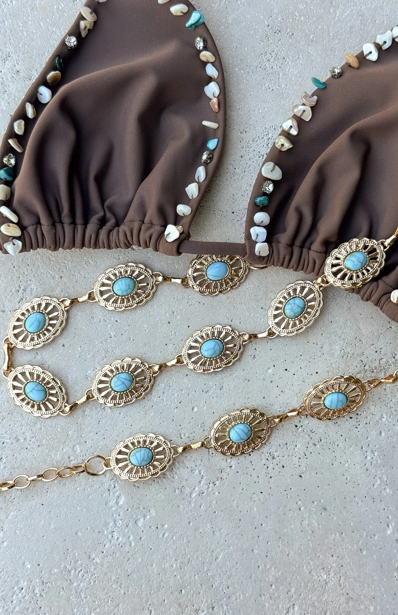 Thando Body Chain Gold sold by White Fox Boutique product image thumbnail 2