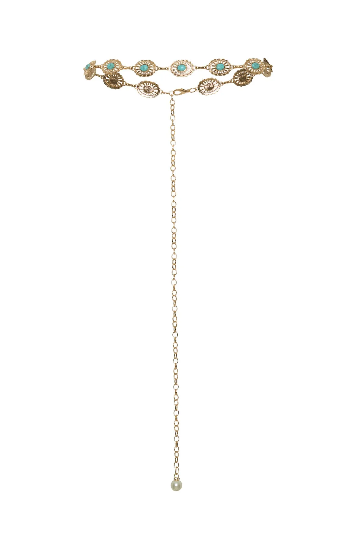 Thando Body Chain Gold sold by White Fox Boutique product image thumbnail 5