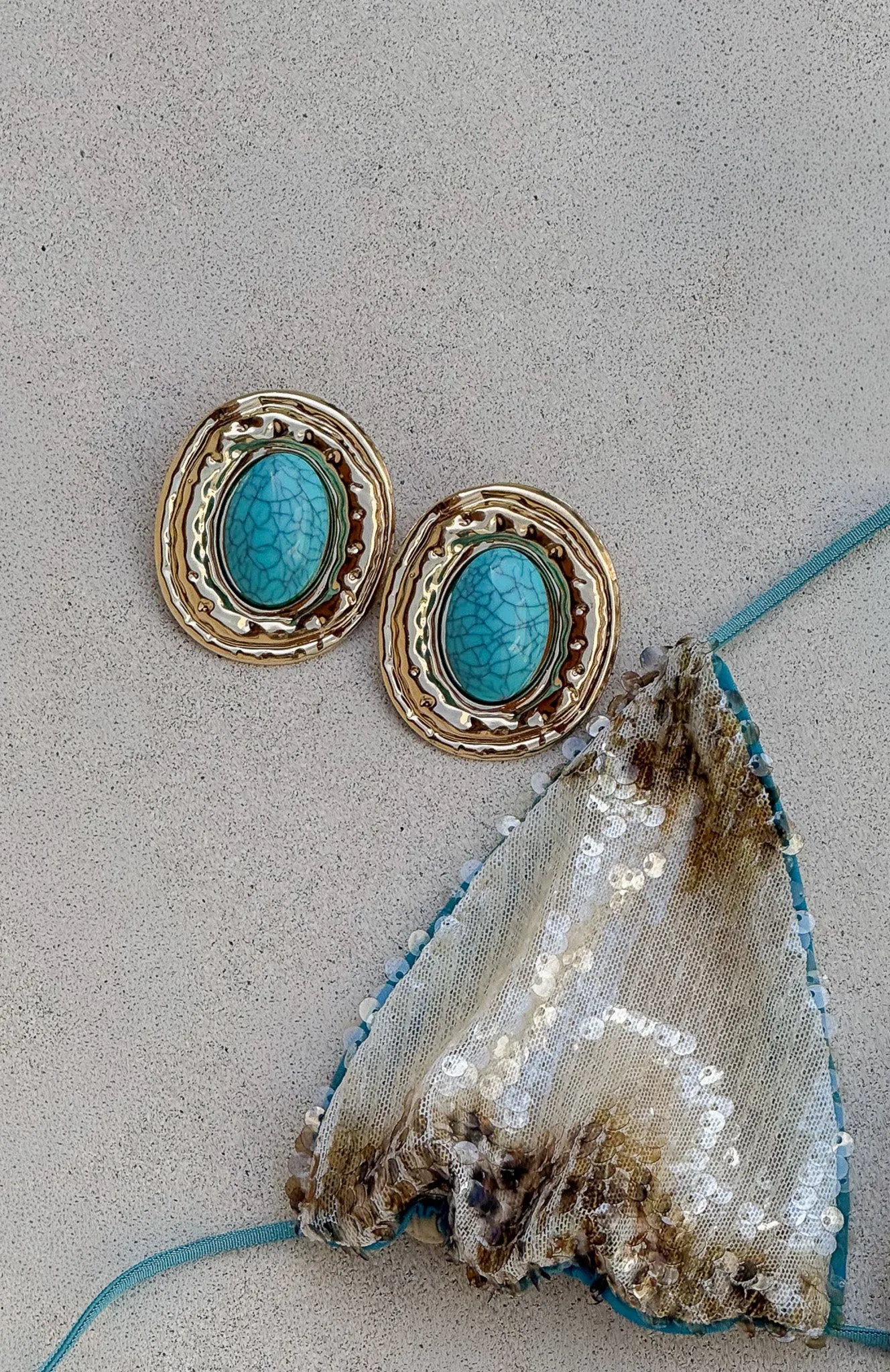 Ender Earrings Gold sold by White Fox Boutique product image thumbnail 4