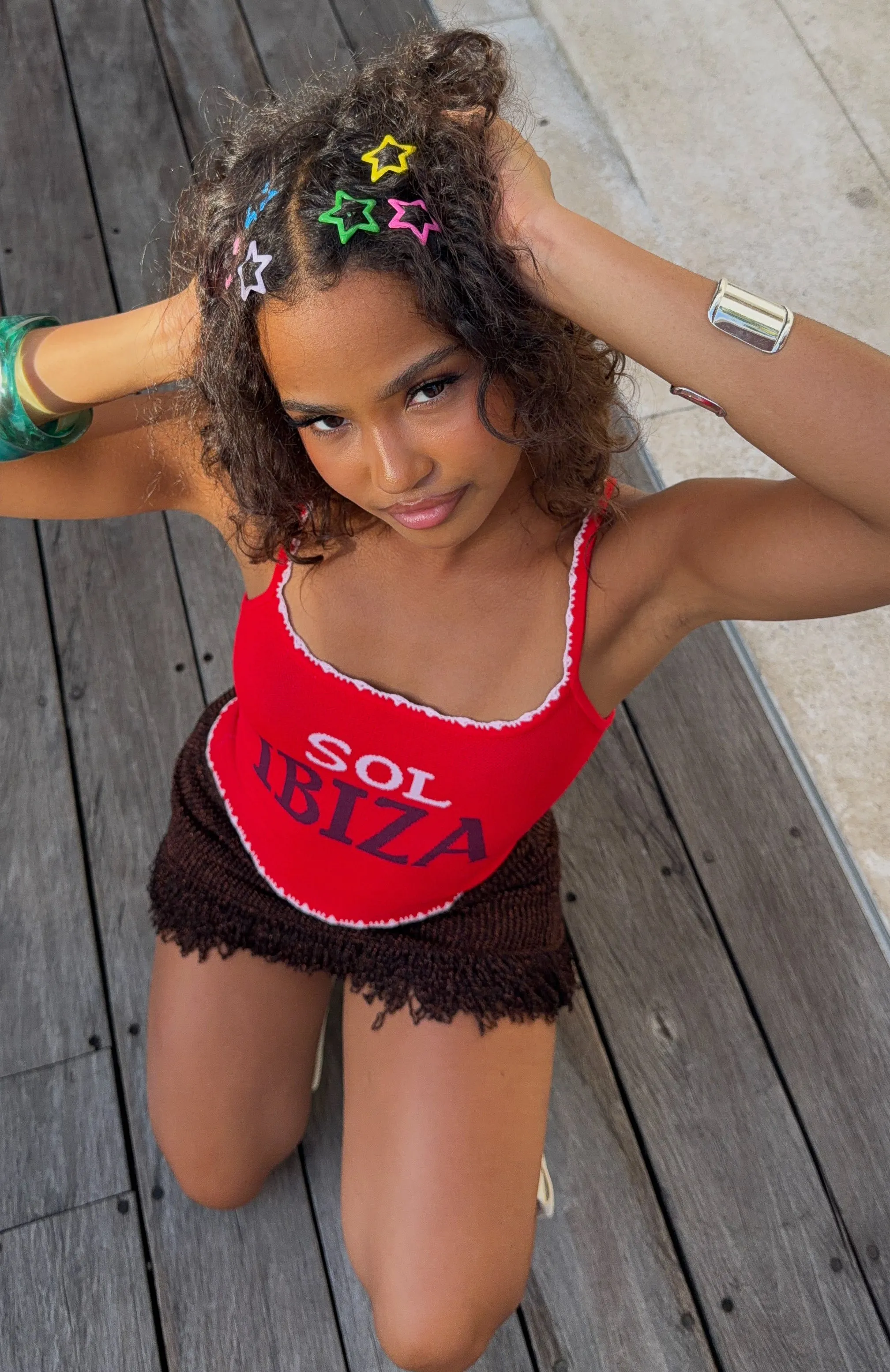 Dashiell 16 Pack Hair Clips Rainbow sold by White Fox Boutique