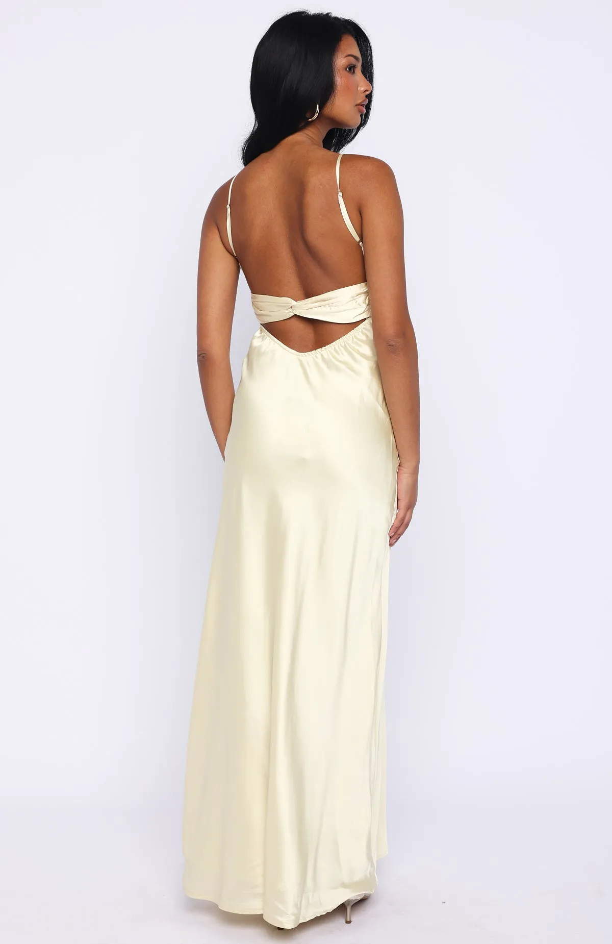 Change Locations Maxi Dress Lemon sold by White Fox Boutique product image thumbnail 2