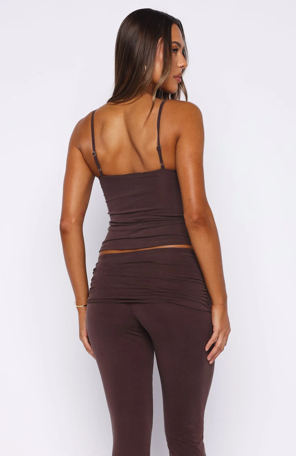 Eiffel Lights Top Chocolate sold by White Fox Boutique product image thumbnail 4