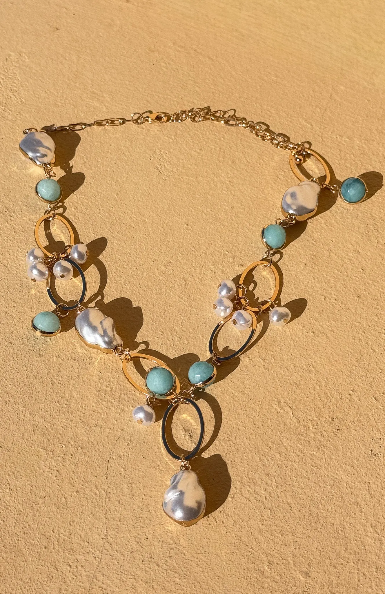 Borna Necklace Gold sold by White Fox Boutique product image thumbnail 3