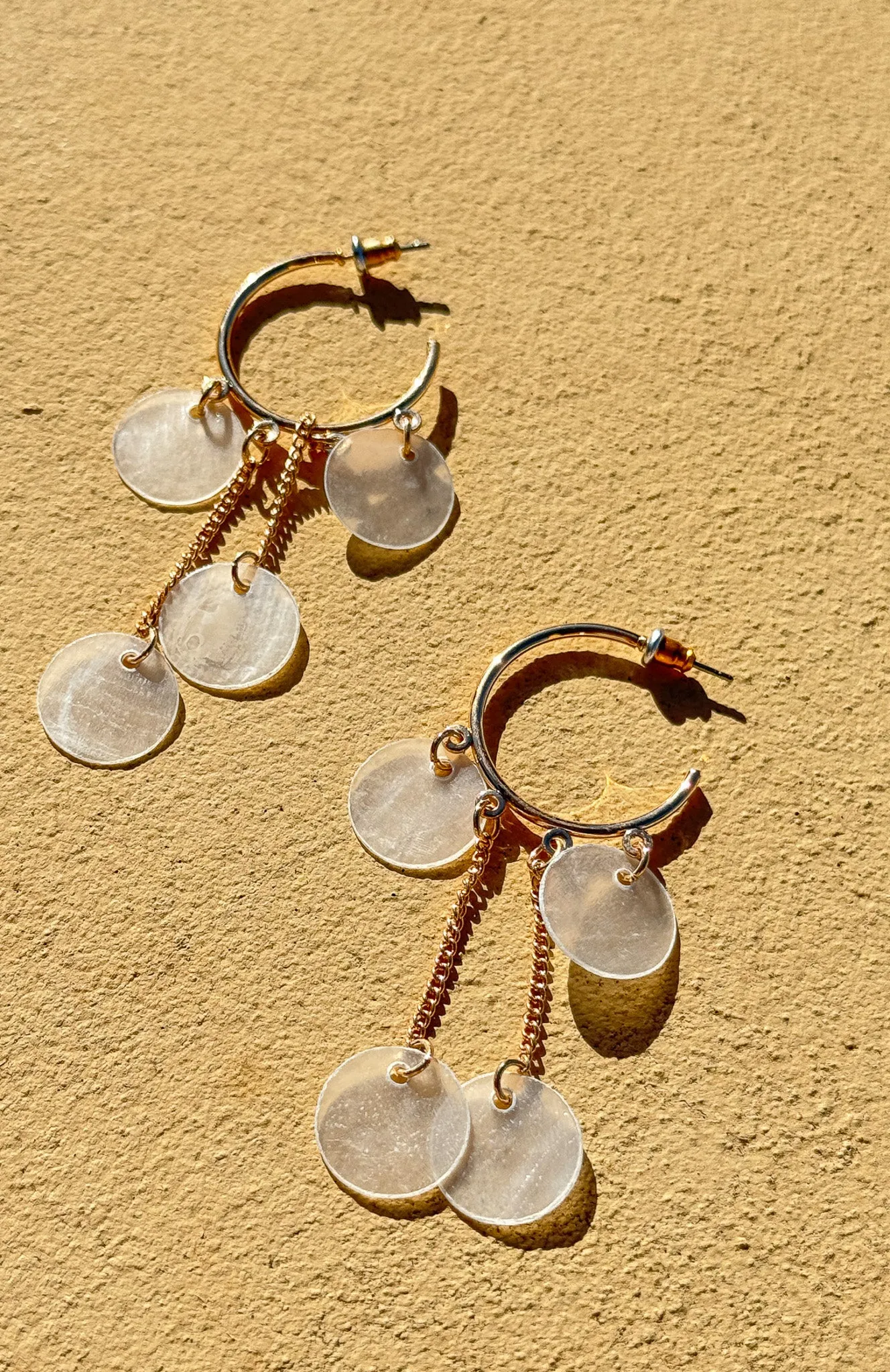 Makaio Earrings Gold sold by White Fox Boutique product image thumbnail 2