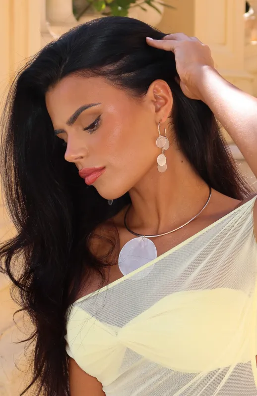 Makaio Earrings Gold made by White Fox Boutique