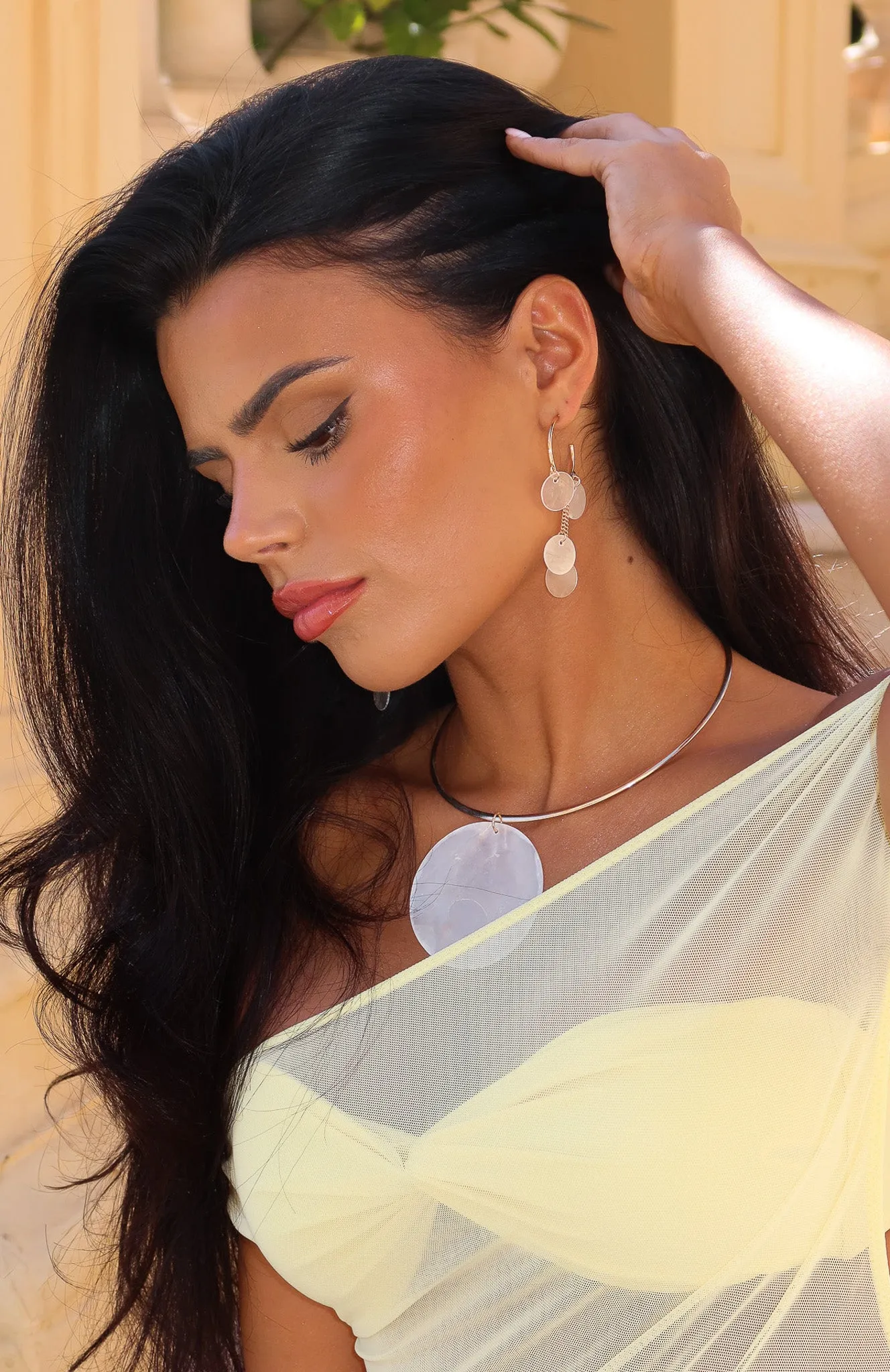 Makaio Earrings Gold sold by White Fox Boutique