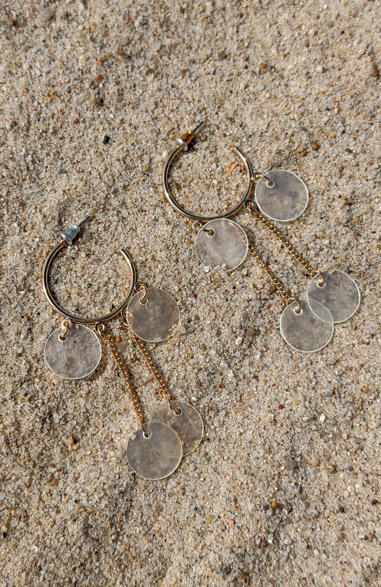 Makaio Earrings Gold sold by White Fox Boutique product image thumbnail 3