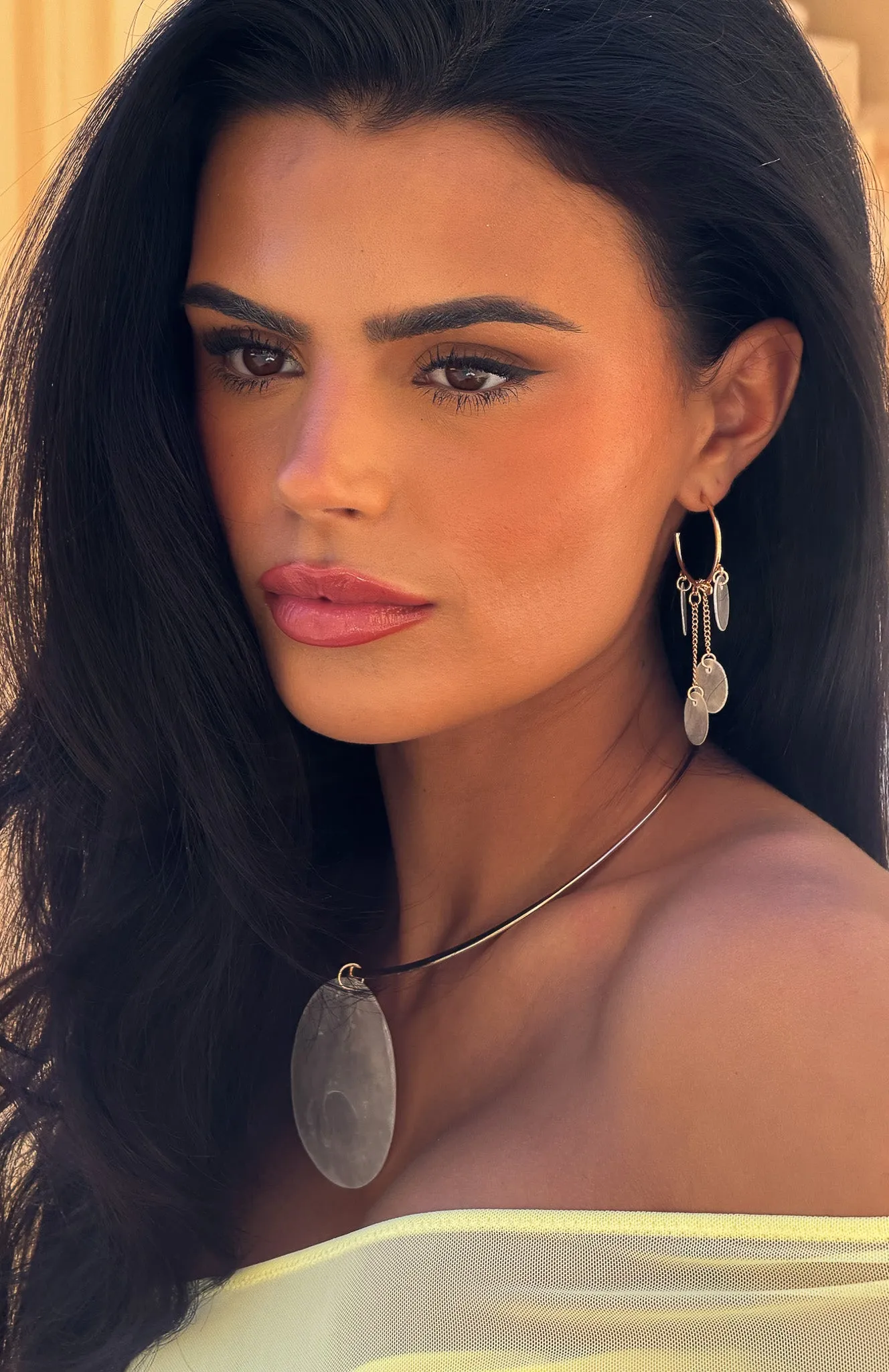 Makaio Earrings Gold sold by White Fox Boutique product image thumbnail 4