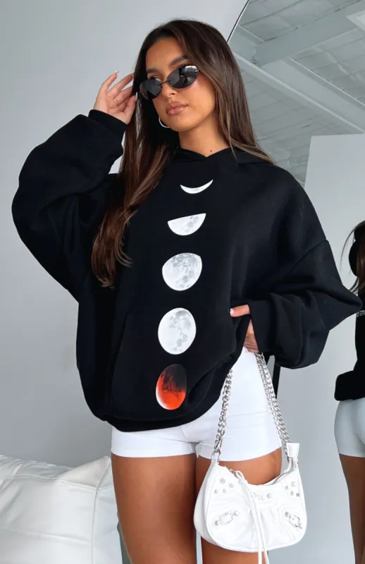 Eclipse Hoodie Black sold by White Fox Boutique