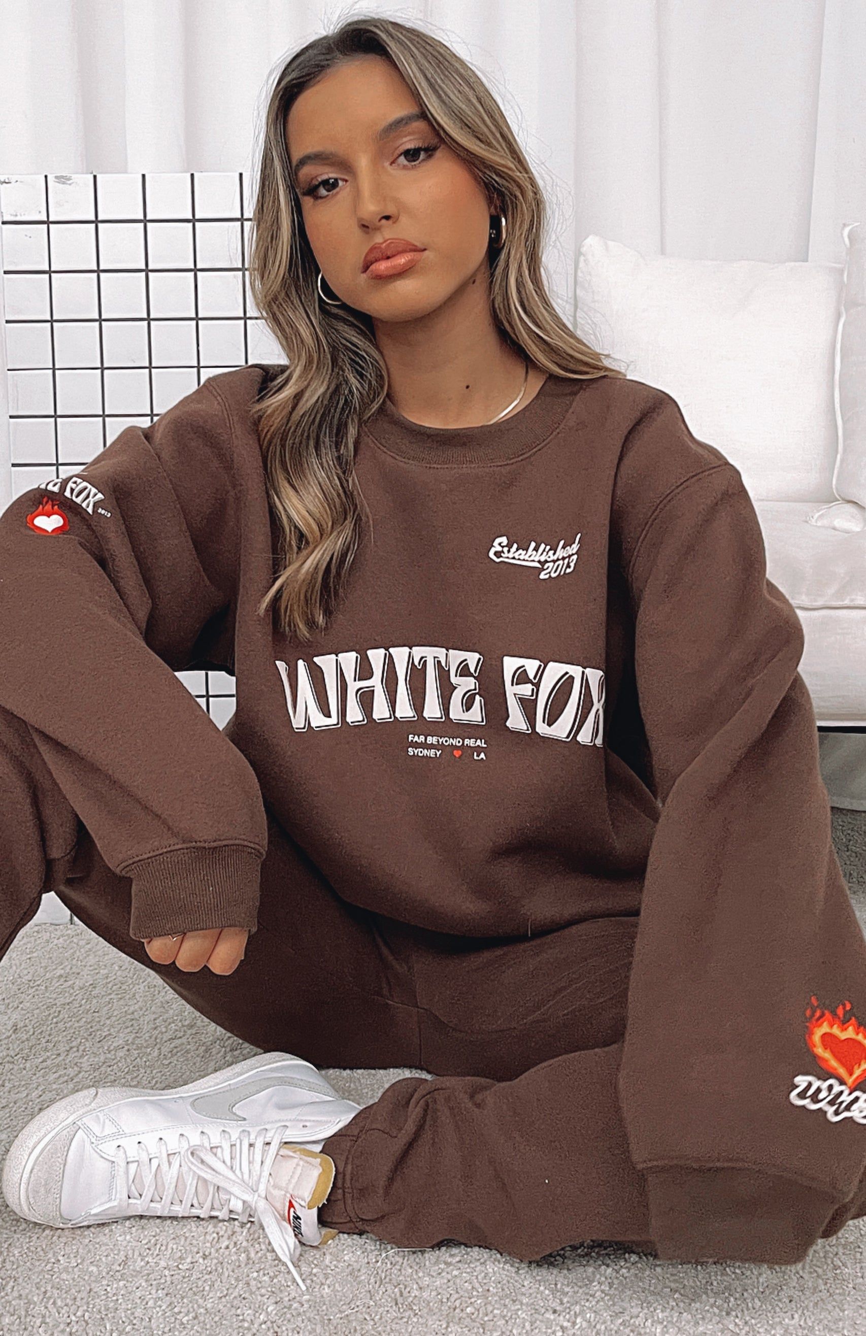 Remember Me Sweater Chocolate sold by White Fox Boutique