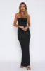 Better Than Before Sequin Maxi Dress Black sold by White Fox Boutique