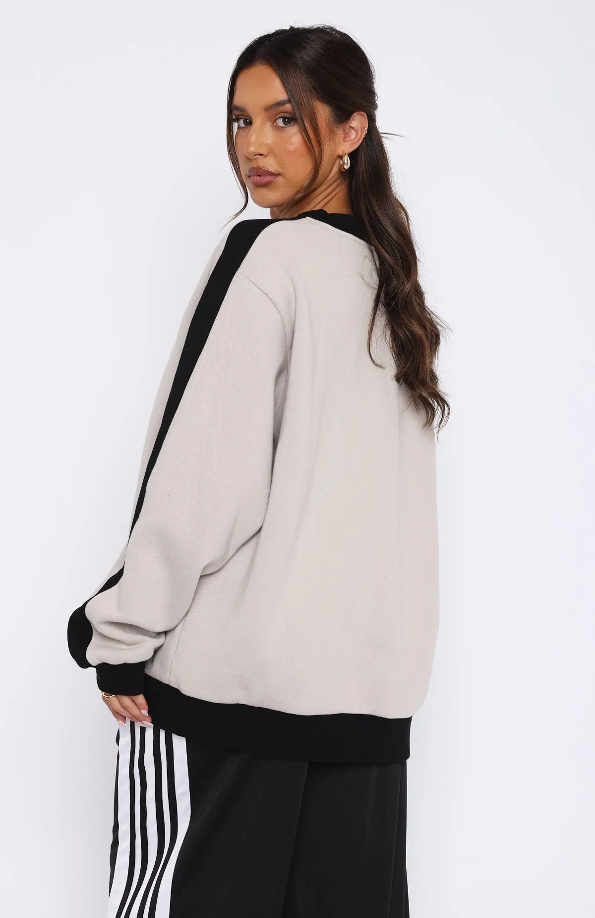 Play For It Oversized Sweater Moon sold by White Fox Boutique product image thumbnail 5