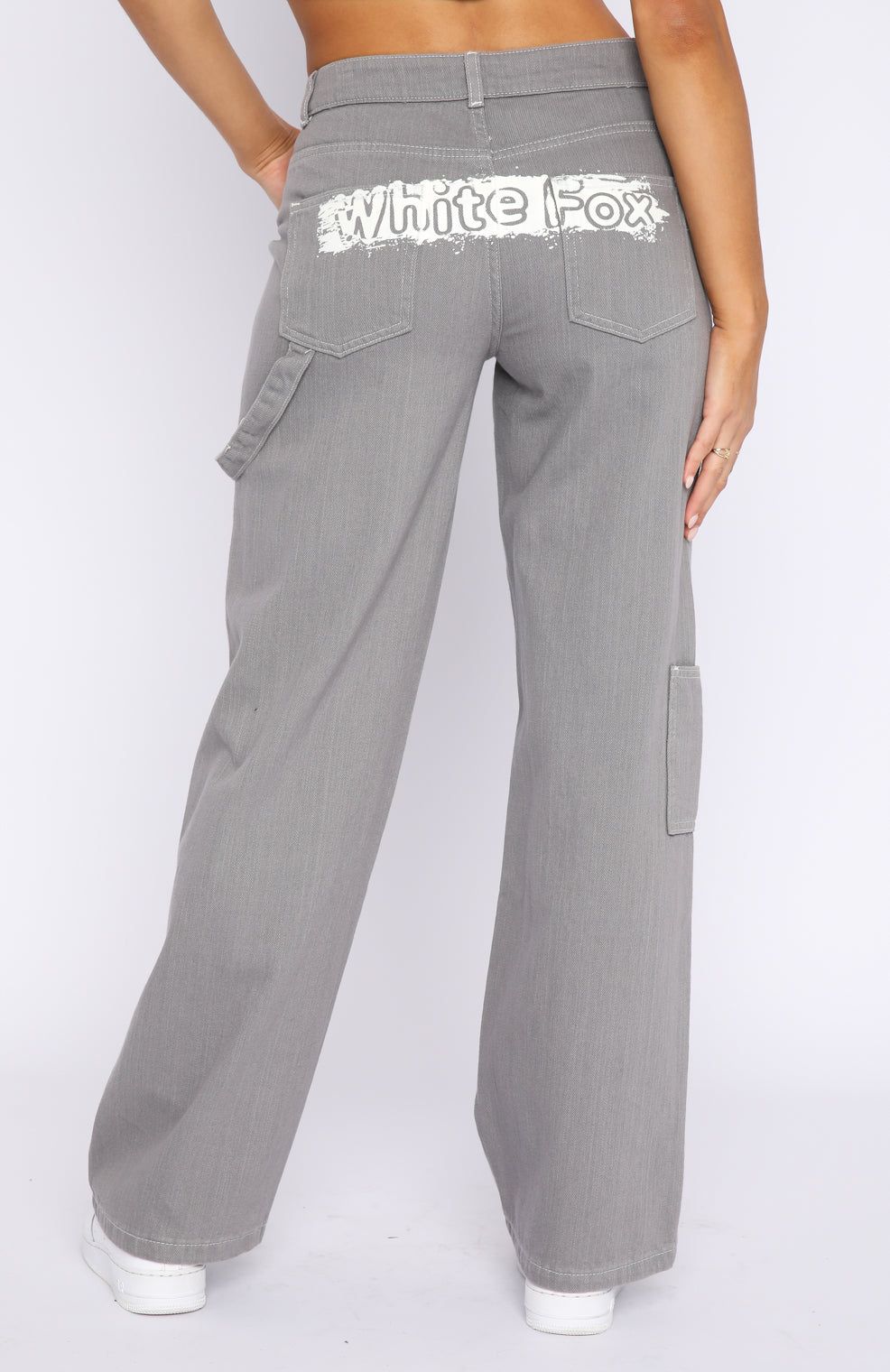 Do Better Pants Grey sold by White Fox Boutique product image thumbnail 4