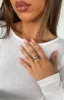 Milana Ring Silver sold by White Fox Boutique