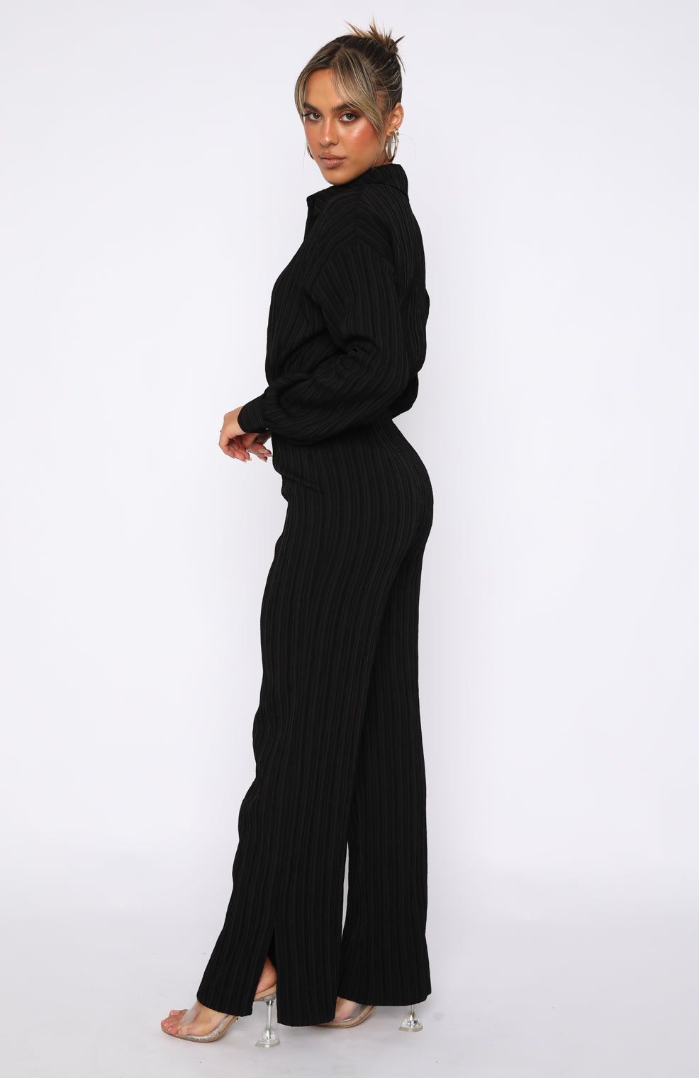 Be Mine Always Jumpsuit Black sold by White Fox Boutique product image thumbnail 3
