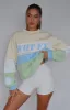 On The Grind Oversized Sweater Lemon Splice sold by White Fox Boutique