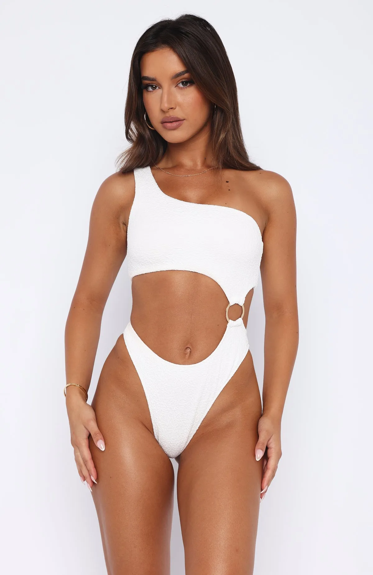 Days Of Summer One Piece White sold by White Fox Boutique product image thumbnail 3