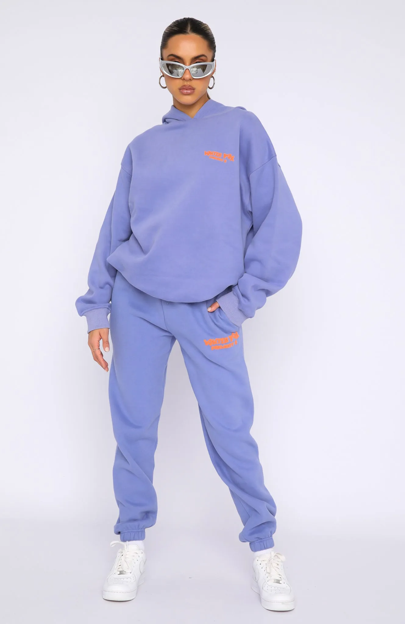 Project 5 Oversized Hoodie Grape sold by White Fox Boutique product image thumbnail 5