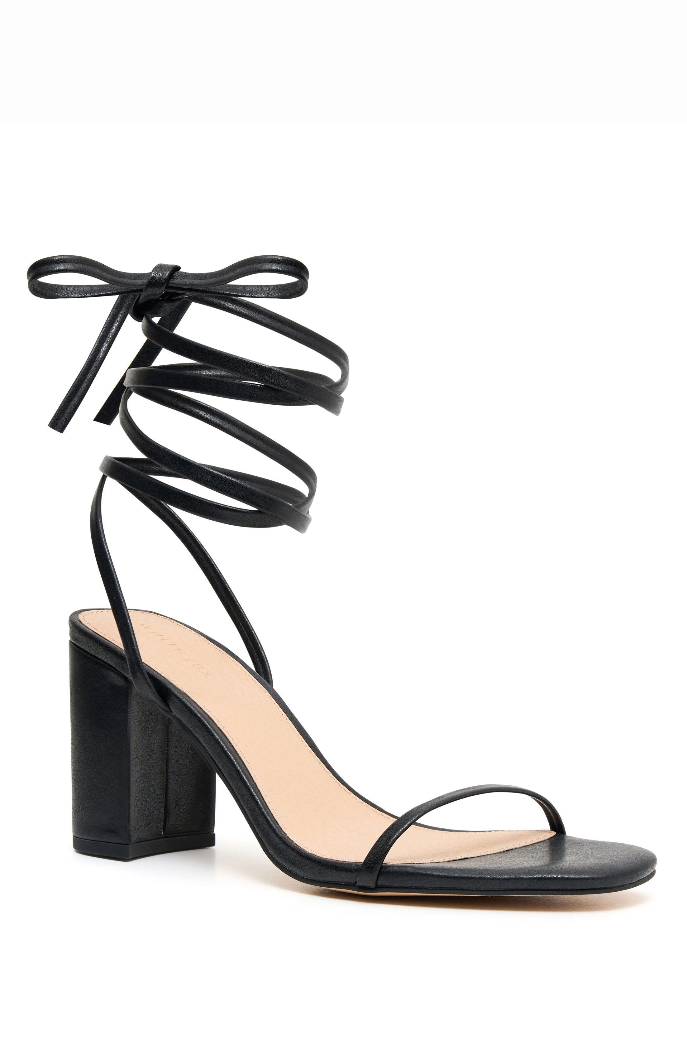 Cleo Heels Black PU sold by White Fox Boutique product image thumbnail 3