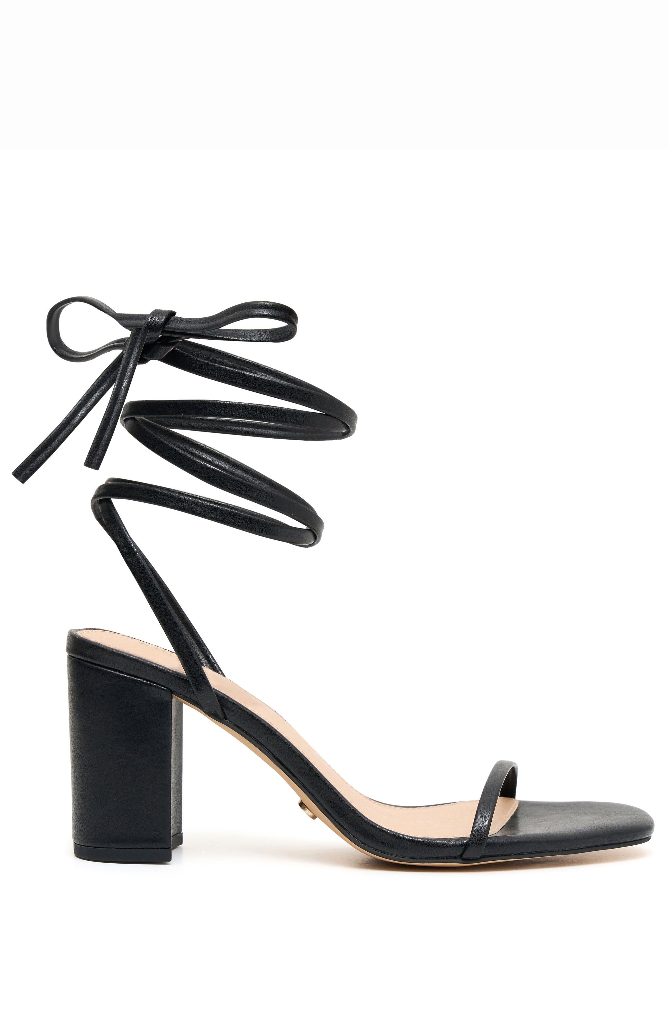 Cleo Heels Black PU sold by White Fox Boutique product image thumbnail 2