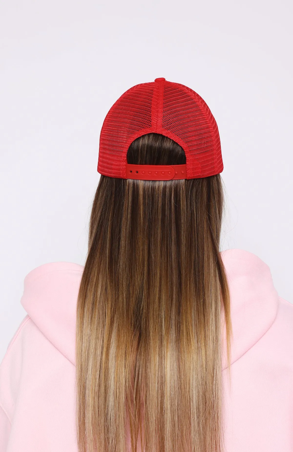 Capsule 9 Trucker Hat Red sold by White Fox Boutique product image thumbnail 4