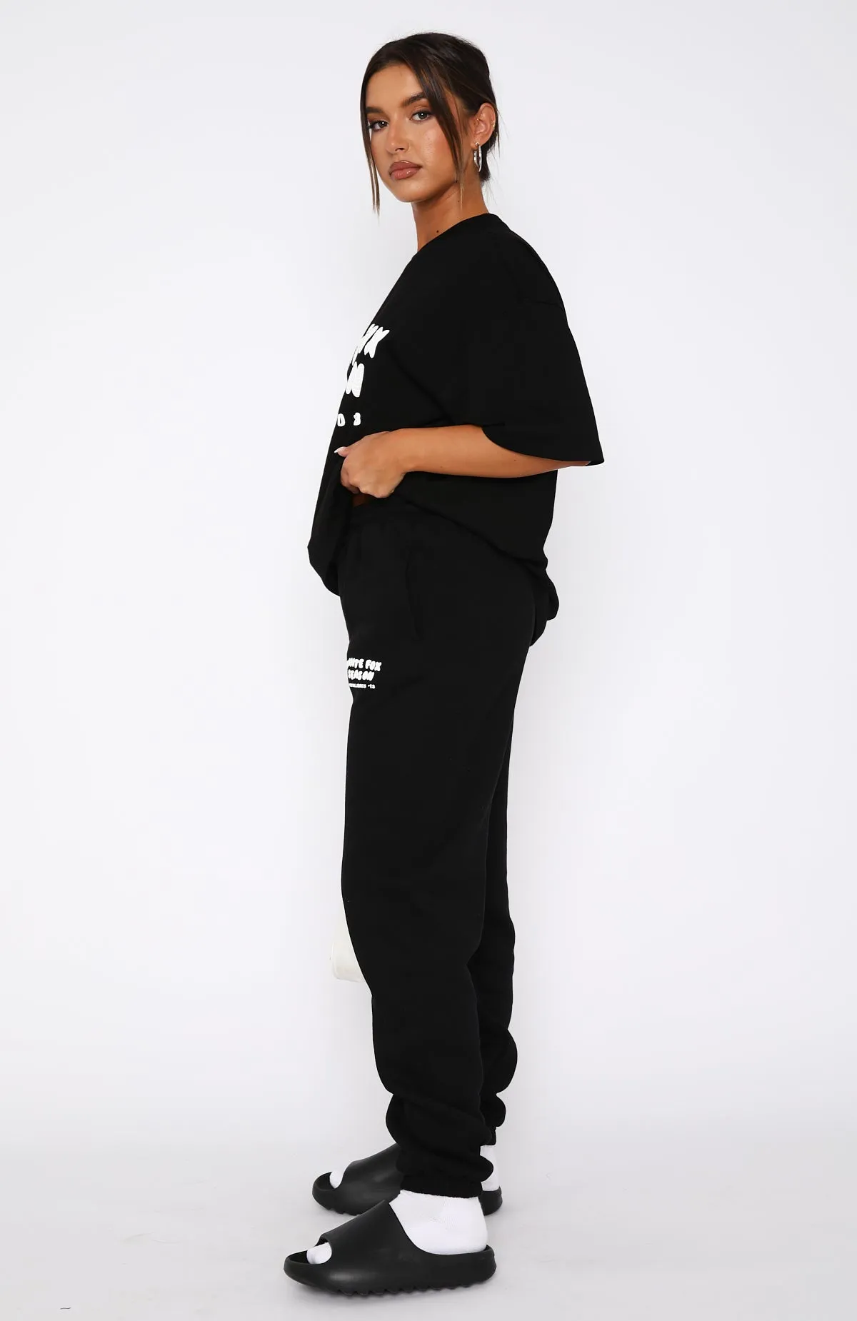 The Main Season Sweatpants Black sold by White Fox Boutique product image thumbnail 3